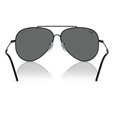 Ray-Ban Sonnenbrille RBR0101S 002-GR Aviator Reverse Schwarz-Dunkelgrau Unisex 4