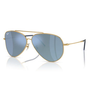 Ray-Ban Sonnenbrille RBR0101S 92023A Aviator Reverse Gold/Blau Unisex 1