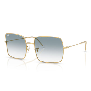 Ray-Ban Sunglasses RBR0104S 001/79 Square Reverse Gold Arista/Blue Gradient Transparent Women 1