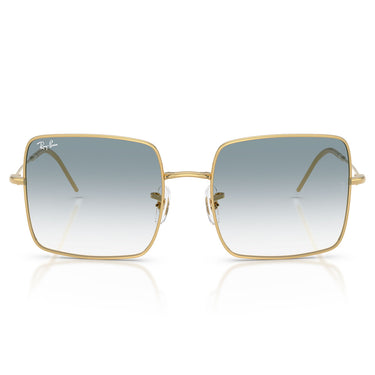 Ray-Ban Sunglasses RBR0104S 001/79 Square Reverse Gold Arista/Blue Gradient Transparent Women