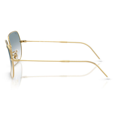 Ray-Ban Sunglasses RBR0104S 001/79 Square Reverse Gold Arista/Blue Gradient Transparent Women 2