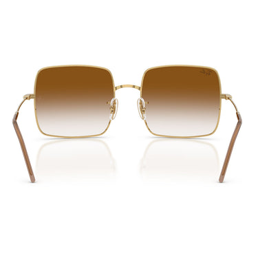 Ray-Ban Sunglasses RBR0104S 001/CB Square Reverse Gold Arista/Transparent Brown Gradient Women 3