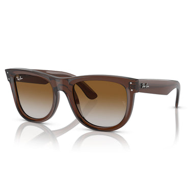 Ray-Ban Occhiali da Sole RBR0502S 6709CB Wayfarer Reverse Marrone/Marrone Chiaro Unisex 2
