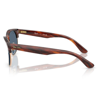 Ray-Ban Occhiali da Sole RBR0504S 13983A Clubmaster Reverse Havana/Blu Scuro Unisex 3