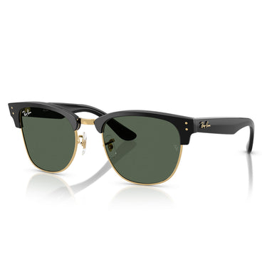 Ray-Ban Occhiali da Sole RBR0504S 6677VR Clubmaster Reverse Nero-Verde Unisex 1
