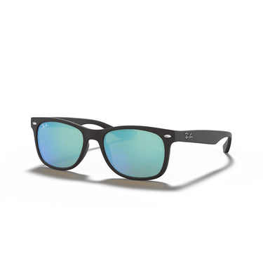 Ray-Ban Gafas de Sol RJ9052S 100S55 Wayfarer Kids Negro-Azul Espejado Niños 1