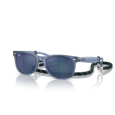Ray-Ban Gafas de Sol RJ9052S 714855 Wayfarer Kids Azul-Azul Espejado Niños 1