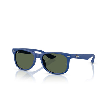 Ray-Ban Wayfarer Kindersonnenbrille RJ9052S 717771 Blau/Dunkelgrün