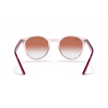 Ray-Ban Occhiali da Sole RJ9064S 7052V0 Rosa Trasparente Rosso Sfumato Bambini 4