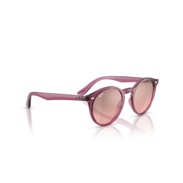 Ray-Ban Occhiali da Sole RJ9064S 71867E Viola Trasparente Rosa Sfumato Bambini 5