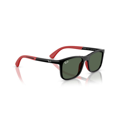 Ray-Ban Gafas de Sol RJ9084S 713171 Negro/Verde Oscuro Niños