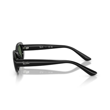 Ray-Ban Occhiali da Sole RJ9141S 100 71 Nero Verde Scuro Bambini 3
