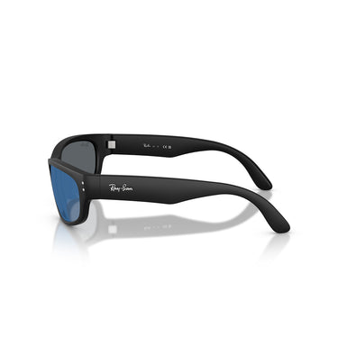 Ray-Ban Gafas de Sol RJ9189S 100S55 Mini Balorama Negro Mate Azul Espejado Niños 4