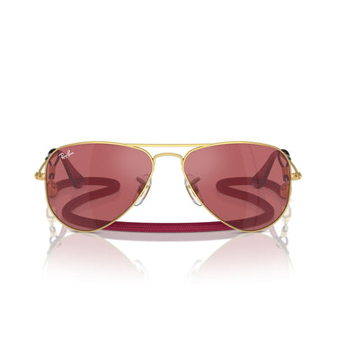 Ray-Ban Gafas de Sol RJ9506S 223/B5 Junior Aviator Oro/Rojo Niños