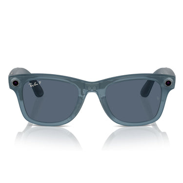 Ray-Ban Occhiali da Sole RW4006 67552V Meta Wayfarer Jeans/Blu Unisex Polarizzati