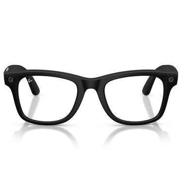 Ray-Ban Occhiali da Sole RW4011 601S1M Meta Wayfarer Gen 3 Nero Opaco/Trasparente Verde Unisex Fotocromatici