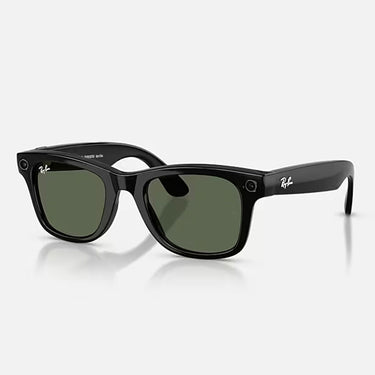 Ray-Ban Sunglasses RW4012 601/71 Meta Wayfarer (Gen 2) Glossy Black/Green G-15 Unisex 1