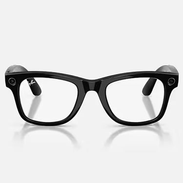 Ray-Ban Sonnenbrille RW4012 601/1M Meta Wayfarer (Gen 2) Schwarz/Transparent Grün Graphit Unisex Fototchromatisch