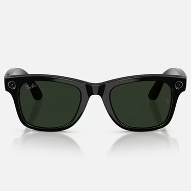 Ray-Ban Sonnenbrille RW4012 601/1M Meta Wayfarer (Gen 2) Schwarz/Transparent Grün Graphit Unisex Fototchromatisch 2