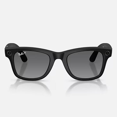 Ray-Ban Okulary Przeciwsłoneczne RW4012 601ST3 Meta Wayfarer (Gen 2) Czarny Matowy/Szary Gradient Unisex Polaryzowane