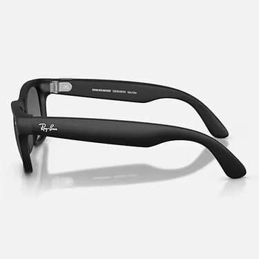 Ray-Ban Sunglasses RW4012 601ST3 Meta Wayfarer (Gen 2) Matte Black/Smoked Grey Unisex Polarized 4