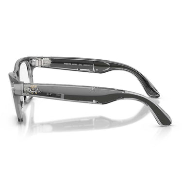 Ray-Ban Occhiali da Sole RW4012 6840MF Meta Wayfarer (Gen 2) Grigio Trasparente/Trasparente Zaffiro Unisex Fotocromatici 2