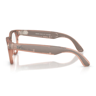Ray-Ban Occhiali da Sole RW4013 68901Z Headliner (Gen 2) Pesca Opaco/Trasparente Grigio Unisex Fotocromatici