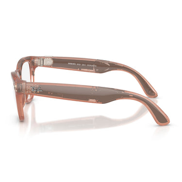 Ray-Ban Occhiali da Sole RW4014 6778M4 Skyler (Gen 2) Pesca Trasparente Marrone Unisex Fotocromatici 5
