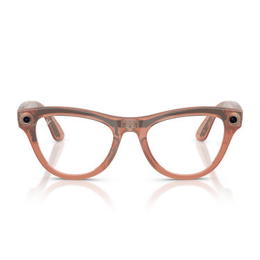 Ray-Ban Occhiali da Sole RW4014 6778M4 Skyler (Gen 2) Pesca Trasparente Marrone Unisex Fotocromatici