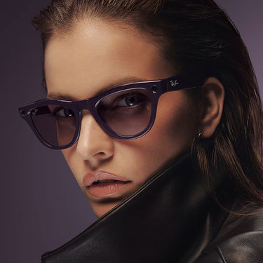 Ray-Ban Prescription Glasses RW4014 601/SB Skyler (Gen 2) Black/Transparent Unisex 4