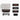 Ray-Ban Occhiali da Vista RW7001 2077 Meta Blayzer Optics Nero Opaco/Trasparente Unisex 0
