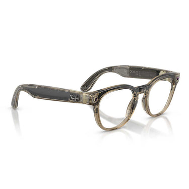 Ray-Ban Occhiali da Vista RW7002 8531 Meta Scriber Optic Beige Tortora Trasparente/Trasparente Unisex 4