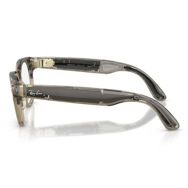 Ray-Ban Occhiali da Vista RW7002 8531 Meta Scriber Optic Beige Tortora Trasparente/Trasparente Unisex 2