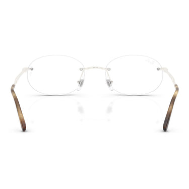 Ray-Ban Occhiali da Vista RX3767V 3205 Bianco/Trasparente Unisex 3
