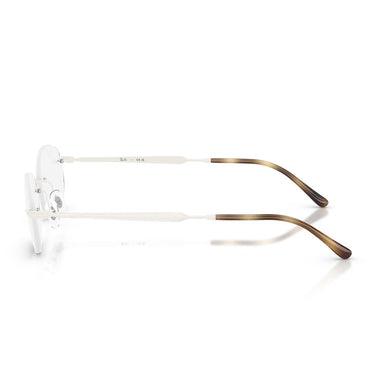 Ray-Ban Occhiali da Vista RX3767V 3205 Bianco/Trasparente Unisex 2