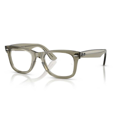 Ray-Ban Occhiali da Vista RX4340V 8541 Wayfarer Ease Verde Trasparente/Trasparente Unisex 2