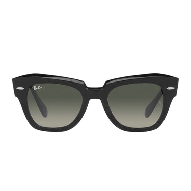 Ray-Ban Sunglasses RB2186 901/71 State Street Black/Gray Gradient Unisex