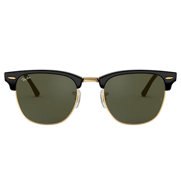 Ray-Ban Occhiali da Sole RB3016 W0365 Clubmaster Nero/Verde G-15 Unisex