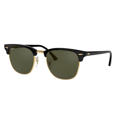 Ray-Ban Occhiali da Sole RB3016 W0365 Clubmaster Nero/Verde G-15 Unisex 2