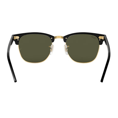 Ray-Ban Occhiali da Sole RB3016 W0365 Clubmaster Nero/Verde G-15 Unisex 5