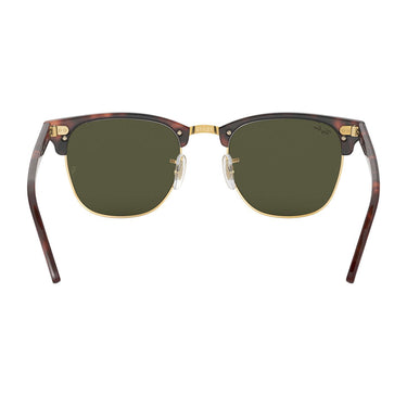 Ray-Ban Occhiali da Sole RB3016 W0366 Clubmaster Tartarugato/Verde G-15 Unisex 5