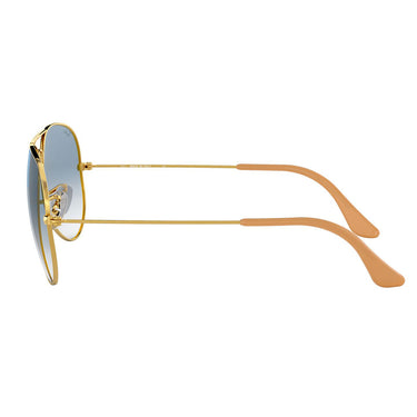 Ray-Ban Sonnenbrille RB3025 001/3F Aviator Gradient Gold/Blau Unisex 3