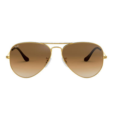 Ray-Ban Sonnenbrille RB3025 001/51 Aviator Verlauf Gold/Braun Unisex