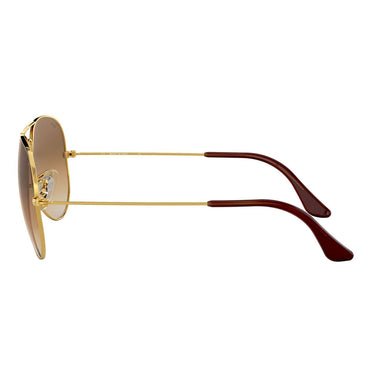 Ray-Ban Sonnenbrille RB3025 001/51 Aviator Gradient Gold/Braun Verlauf Unisex 3