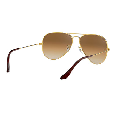 Ray-Ban Sonnenbrille RB3025 001/51 Aviator Gradient Gold/Braun Verlauf Unisex 6