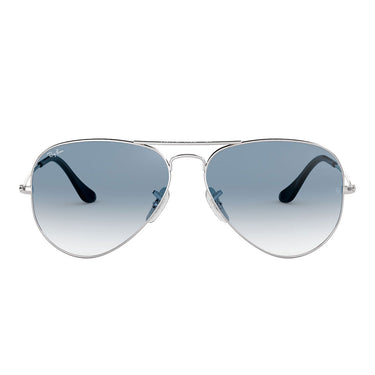 Ray-Ban Sonnenbrille RB3025 003/3F Aviator Verlauf Silber/Blau Unisex