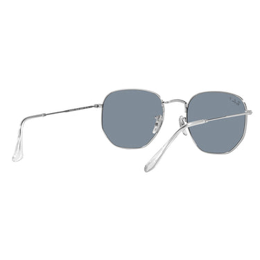 Ray-Ban Sunglasses RB3548N 003/02 Hexagonal Gray/Blue Unisex Polarized 5