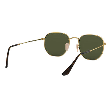 Ray-Ban Sunglasses RB3548N 9069A5 Hexagonal Gold/Green G-15 Unisex 6