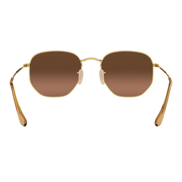 Ray-Ban Gafas de Sol RB3548N 912443 Hexagonal Oro/Marrón Degradado Unisex 5