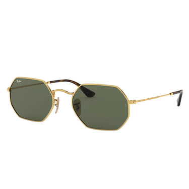 Ray-Ban Gafas de Sol RB3556N 001 Octagonal Oro/Verde G-15 Unisex 2